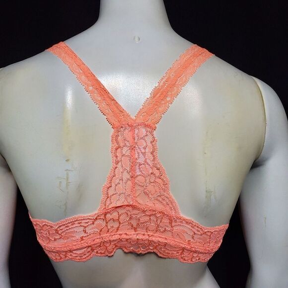 NWT Anemone Orange Lace Bralette (S/M) - Picture 4 of 5
